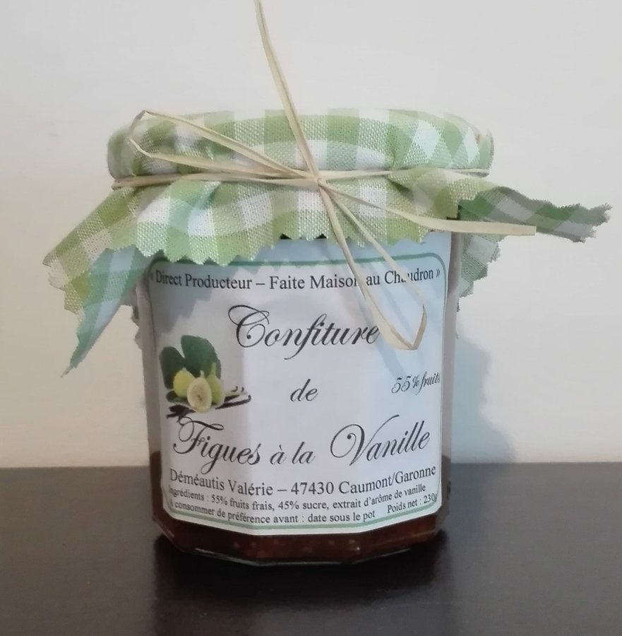 Confiture de Figues à la Vanille